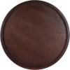SAFAVIEH Home Collection Meek White Washed 3-Leg Round Coffee Table(Brown)