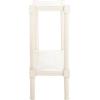 SAFAVIEH Home Collection Rafiki Brown Lower Shelf Console Table CNS5714C(Distressed White)