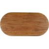 SAFAVIEH Home Collection Syura Brown/Black Ribbed Coffee Table(Natural)
