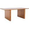 SAFAVIEH Home Collection Truman Mid-Century Modern Brown Rectangle Wood Coffee Table