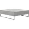 SAFAVIEH Outdoor Collection Eartha Modern Dark Grey Concrete Coffee Table (Fully Assembled)