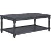 SAFAVIEH Outdoor Collection Oakley Coffee Table(Ash Grey)