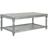 SAFAVIEH Outdoor Collection Oakley Coffee Table(Ash Grey)