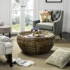 SAFAVIEH WIK6504A Coffee Table, Grey(Brown)