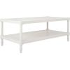 Safavieh American Homes Collection Bela Grey Coffee Table(White)