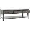 Safavieh American Homes Collection Manelin Sepia Coffee Table(Ash Grey)