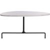 Safavieh Home Berlin Walnut and Black Tripod Coffee Table(Light Grey Oak / Black)