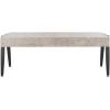 Safavieh Home Cameron Modern Light Grey and Black Coffee Table