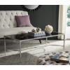Safavieh Home Collection Antwan Gold Coffee Table(Silver / Black)