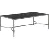 Safavieh Home Collection Antwan Gold Coffee Table(Silver / Black)