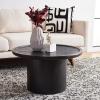 Safavieh Home Collection COF6600 Table, Black/White(Black)