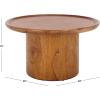 Safavieh Home Collection COF6600 Table, Black/White(Natural)