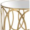 Safavieh Home Collection Cyrah Leaf Accent Table, Gold