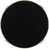 Safavieh Home Collection Elisha Black and Gold Leaf Round Coffee Table