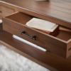 Safavieh Home Collection Filbert Brown 2-Drawer Bottom Shelf Coffee Table COF5703C(Brown)