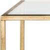 Safavieh Home Collection Inga Gold Coffee Table(Gold / Clear)
