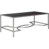 Safavieh Home Collection Inga Gold Coffee Table(Silver / Black)