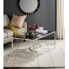 Safavieh Home Collection Inga Gold Coffee Table(Silver / Black)