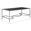 Safavieh Home Collection Inga Gold Coffee Table(Silver / Black)