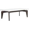 Safavieh Home Collection Josef Retro Black Coffee Table(White / Dark Brown)