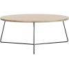 Safavieh Home Collection Mae Modern Light Brown Round Coffee Table(Light Brown)