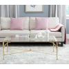 Safavieh Home Collection Maurice Gold Coffee Table