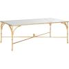 Safavieh Home Collection Maurice Gold Coffee Table