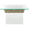 Safavieh Home Collection Modern Loft Glass Grey Coffee Table
