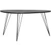 Safavieh Home Collection Rocco Retro Mid-Century Black Wood Coffee Table(Black)
