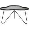 Safavieh Home Collection Roe White and Black Retro Mid Century Wood Coffee Table