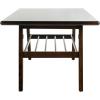 Safavieh Home Collection Seth Dark Walnut 2 Tier Coffee Table