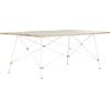 Safavieh Home Cyprus White Wash Top and White Leg Coffee Table