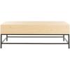 Safavieh Home Gina Light Oak and Black Lift-Top Storage Coffee Table(Light Oak / Black)