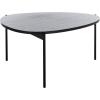 Safavieh Home Sven Modern Dark Grey Oak and Black Coffee Table