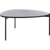 Safavieh Home Sven Modern Dark Grey Oak and Black Coffee Table
