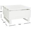 Safavieh Home Vanna White Lift-Top Coffee Table(White)