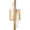 SAFAVIEH Couture – Leighton Acrylic Wall Sconce Light Fixture – Clear & Gold – Dimmable LED Wall Light with Adjustable Color Temperature, Modern Vanity Lighting for Bathroom, Hallway (CTL1111A)(Clear/Gold)