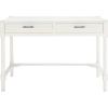 SAFAVIEH Home Collection – Filbert Desert Brown Writing Desk, 2-Drawer Traditional Desk, Classic Home Office Design (DSK5701G)(Distressed White)