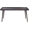 SAFAVIEH Home Collection – Nonie Rectangular Coffee Table, Sand Tray Top Design for Living Room (COF5700E)(Dark Chocolate)