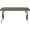 SAFAVIEH Home Collection – Nonie Rectangular Coffee Table, Sand Tray Top Design for Living Room (COF5700E)(Dusty Green)