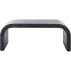 SAFAVIEH Home Collection – Pipat Navy Curved Pandan Coffee Table, Fully Assembled Modern Organic Accent (COF6611C)(Navy)