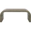 SAFAVIEH Home Collection – Pipat Navy Curved Pandan Coffee Table, Fully Assembled Modern Organic Accent (COF6611C)(Turquoise)