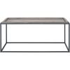 SAFAVIEH Home Collection Andey Brown/Black Living Room Coffee Table