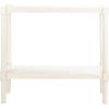 SAFAVIEH Home Collection Rafiki Brown Lower Shelf Console Table CNS5714C(Distressed White)