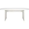 SAFAVIEH Home Collection Syura Brown/Black Ribbed Coffee Table(White Washed)