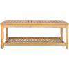 SAFAVIEH Outdoor Collection Oakley Coffee Table(Natural)