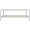 Safavieh American Homes Collection Bela Grey Coffee Table(White)