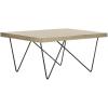 Safavieh Home Collection Amos Modern Light Brown Rectangle Coffee Table