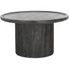 Safavieh Home Collection COF6600 Table, Black/White(Black W/ White Wash Distress /)