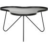 Safavieh Home Collection Roe White and Black Retro Mid Century Wood Coffee Table